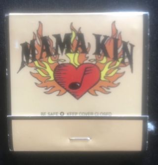 Vintage 1998 Aerosmith Mama Kin Music Hall Match Book