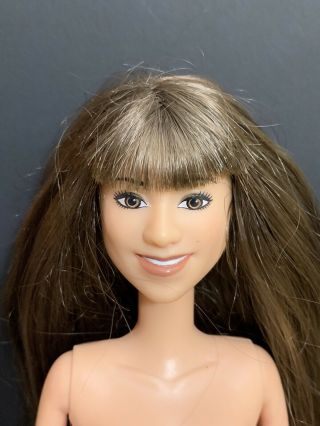 Demi Lovato Mitchie Doll From Disney’s Camp Rock 11 1/2” Brunette Nude For Ooak