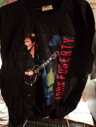 1999 John Fogerty Concert T Shirt Premonition Tour Xl Size