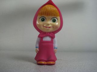 Masha And The Bear Маша и Медвед Rubber Doll 3 " Russia