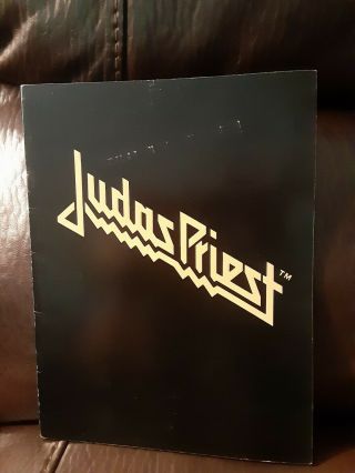 1981 Judas Priest Concert Tour Program