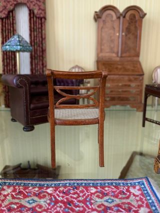 Bespaq Vintage Dollhouse Miniature Chair - - Hand Caned Seat - - - ESTATE - - - 3