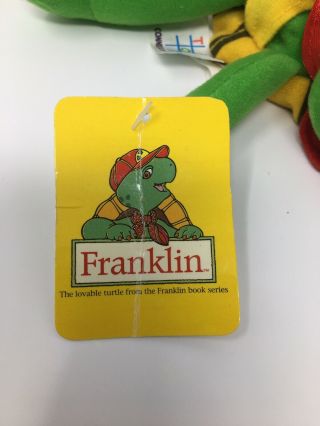 Franklin the Lovable Turtle from Book Series 8” Plush Doll w/Tag Toy Connection 3