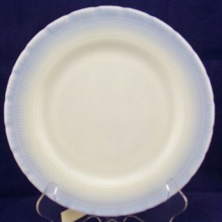 Vintage Macbeth Evans Depression Glass Cremax Oxford Dinner Plate - Blue