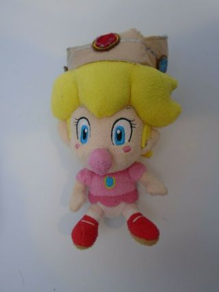 Nintendo Mario Princess Peach Plush Soft No Tags