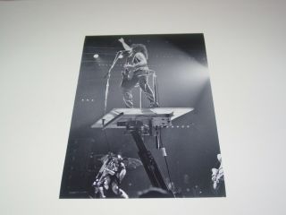 Kiss 8x12 Photo Paul Stanley Live Concert Love Gun Album Tour Sept 1977 4