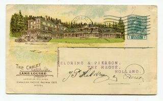 Canada Postal Stationery - Cpr Railway 1917 Illustrated Postcard Cpr - 36c Die Ii