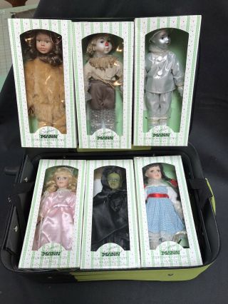 Wizard Of Oz Seymour Mann Storybook Tiny Tots 10 " Dolls Set (6) Nib/used