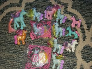 My Little Pony Vintage G2 And Small Mcdonald Ponies 2 In Package