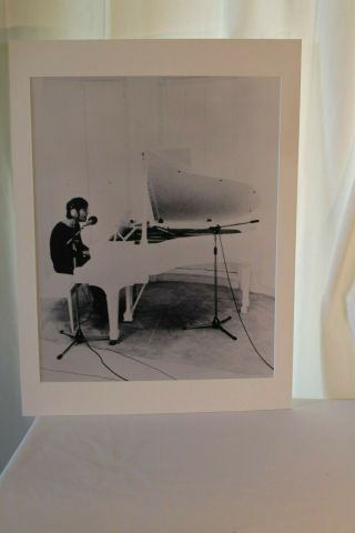 Vintage John Lennon Poster Imagine 1971 Peter Fordham Singing Piano 16 X 20