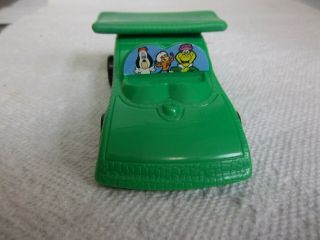 Green Race Car Cartoon Network Hanna - Barbera Toy Cake Topper (b - 1509)