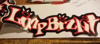Limp Bizkit Bumper Sticker Collectible Rare Vintage 1990 