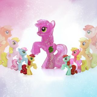 My Little Pony Applejack Style Horse Mini Loose Figures Cake Toppers Blind Bag