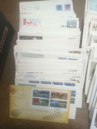 Canada 1,  000 First Day Covers From 1970 - 2005,  Little Duplication,  Very
