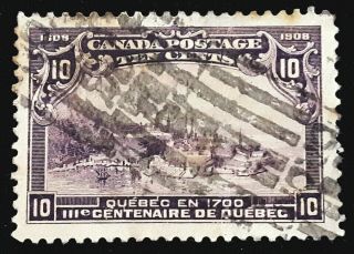 Canada Stamp 1908 10c Quebec Tercentenary Scott 101 Sg193