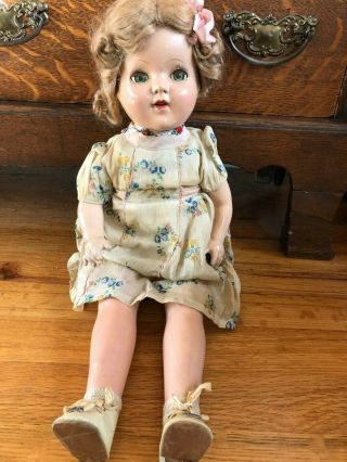 Vintage Shirley Temple 20” Doll