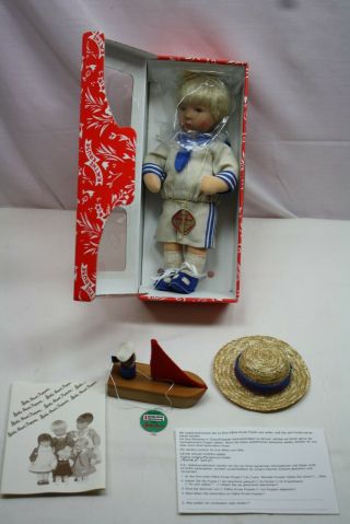 Vintage 10” Kathe Kruse 25h Willrelu W Toys Mib Germany Ufdc 94
