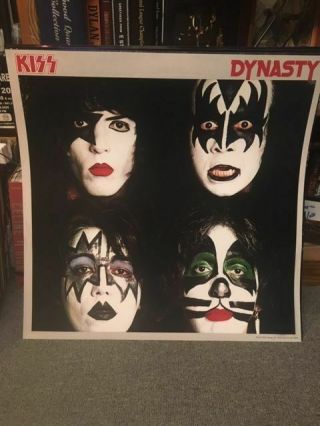 Kiss Dynasty Album Cover Poster Print Gene Simmons Paul Stanley Ace Frehley 1979