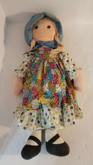 The Orignal Holly Hobbie Rag Doll Vintage Large 25 " Dress Knickerbocker (a09)