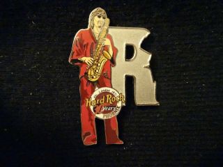 Hard Rock Cafe Pin Phoenix 30 Years Anniversary Letter " R " Rocking Series