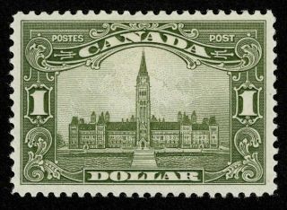 Canada Stamp Scott 159 $1 Parliament Building Hr Og Well Centered