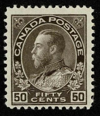 Canada Stamp Scott 120 50c King George V Nh Og Never Hinged