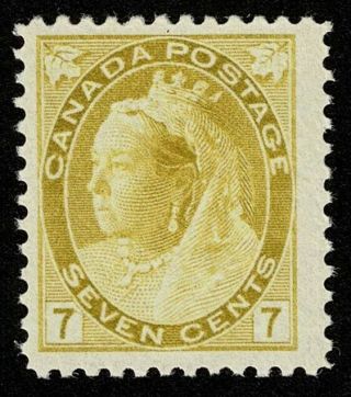 Canada Stamp Scott 81 7c Queen Victoria Nh Og Never Hinged