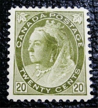 Nystamps Canada Stamp 84 Og H Un$1000 Vf