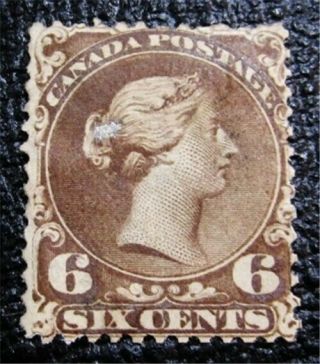 Nystamps Canada Stamp 27 Og H $2250 Repaired