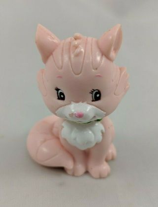 Strawberry Shortcake Custard Pink Cat Figure 1.  75 " 2002 Tcfc