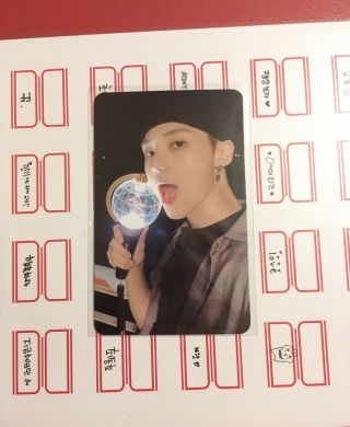 Ateez Lightstick Case Photocard - Wooyoung