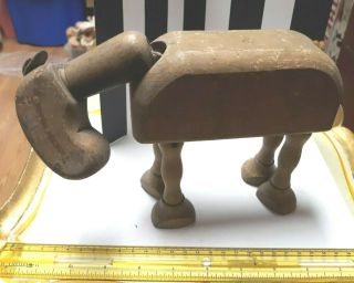 Old Vintage Antique Rare Schoenhut Wooden Playset Spark Plug Horse Animal Toy