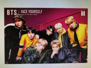 Bts Face Yourself Album 24x36 Poster Kpop Korean Music Band Bangtan Boys Group