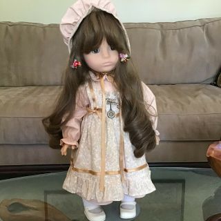 Vintage ﻿zapf Creation Doll Puppen 18” Made In Germany Die Mitspielen Euc
