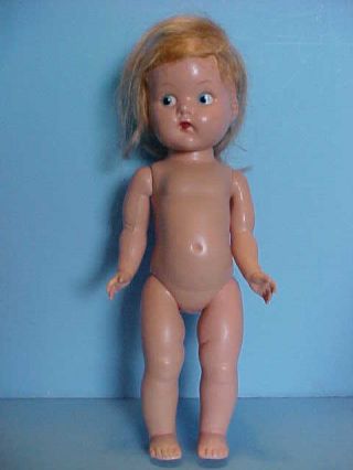 Nude Hard Plastic Painted Eyed Ginny From 1948 - 50.