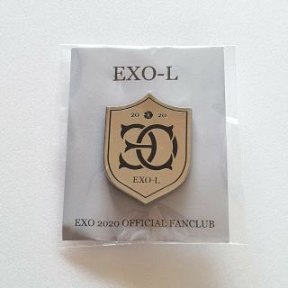 Sm Town Exo Exo - L Ace Fanclub 2020 Welcome Kit Official Metal Badge