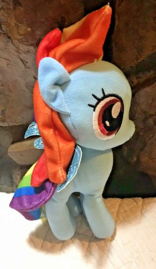 Rainbow Dash Plush My Little Pony Stuffed Animal Hasbro Toy Factory 11” 2018