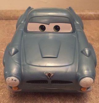 2010 Disney Pixar Cars 2 Finn Mcmissile Shake N Go Race Car Mattel Fisher Price