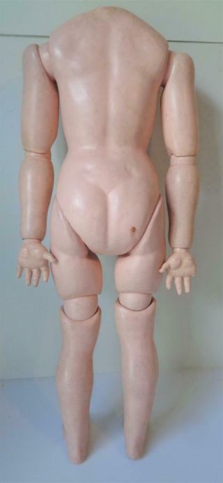 LARGE Antique 1900s Composition Doll Body BJD for 26 