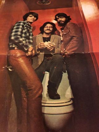 Creedence Clearwater Revival Poster John Fogerty Stu Cook Doug Clifford