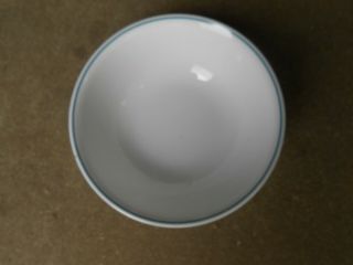 Corelle Slate 8.  5 " Round Serving Bowl Corning Gray/blue Band