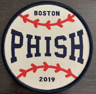 Official Phish Fenway Park 2019 Patch