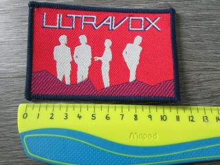 Ultravox 1980 ' s Midge Ure Band Sew on Badge / Patch 2