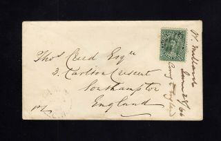 Canada: 1866 Scott 18 On Cover To England
