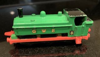 1999 Ertl,  Thomas The Tank Engine,  Duck,  GWR 8,  Diecast,  Green Train 3