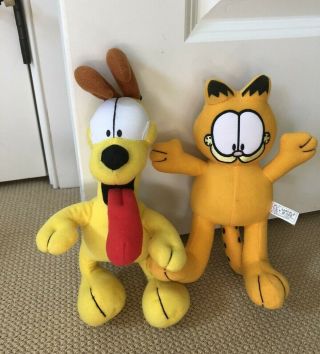 8 Inch Toy Factory Garfield And Odie Doll Set