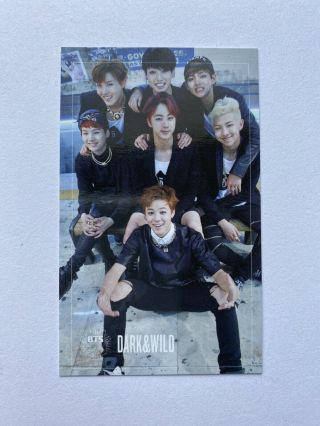 Kpop Official Photo Cards Photocard Album Group Bts Dark And Wild