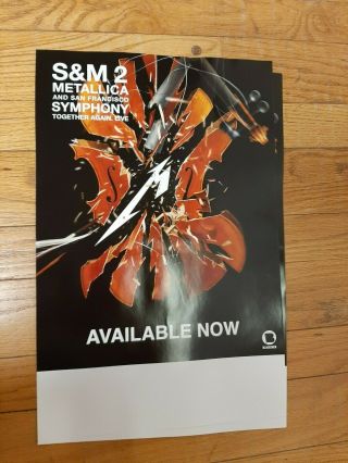 Metallica S&m 2 Poster 11x17 San Francisco Symphony Orchestra S&m2