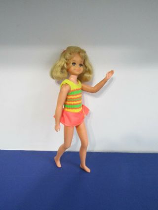 Vtg 1967 Mattel Living Fluff Doll Skipper 