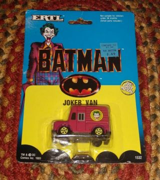 Joker Van By Ertl - Batman 1989